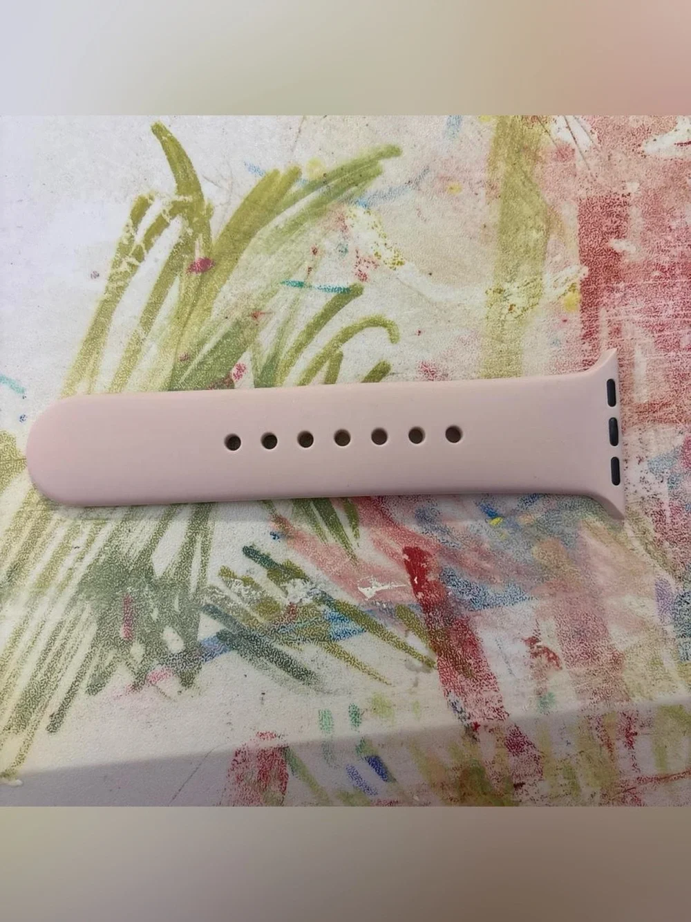 Blush Pink Silicone Apple Watch Band - 3 Piece Set